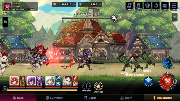 Otherworld Mercenary Corps mod apk download v0.4.6 screenshot 1