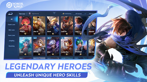 Honor of Kings mod menu apk 9.2.1.11 unlocked everything