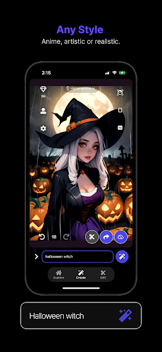 PromptAI Girl Generator mod apk premium unlocked latest versionͼƬ1