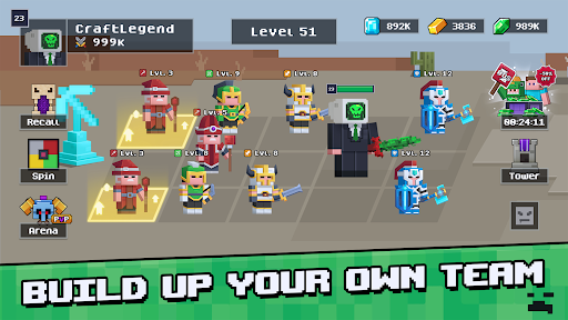 Craft Legend Pixel Zombie War Mod Apk Unlimited Money and Gems v1.0.7 screenshot 2