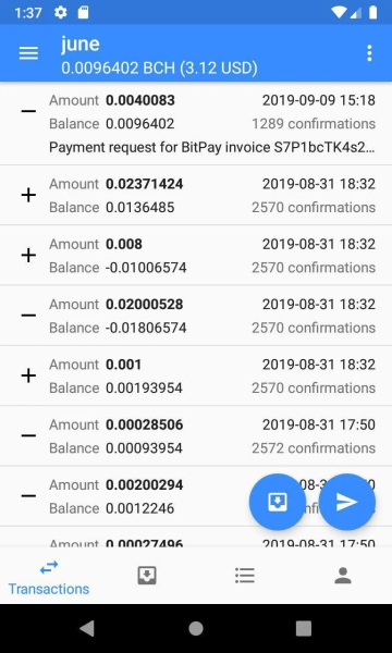 Electron Cash wallet app Download latest version