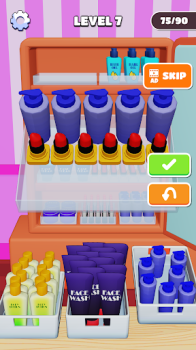 Fill Up Fridge Organizing Game mod apk latest version v1.2 screenshot 2