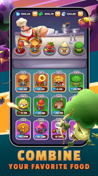 Food Fight TD Tower Defense Mod Apk Unlimited Money v0.22.1 screenshot 2