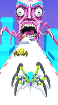 Spider Evolution Runner Game Mod Apk Unlimited Money v0.2.0 screenshot 3