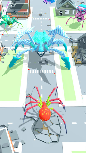 Spider Evolution Runner Game Mod Apk Unlimited Money