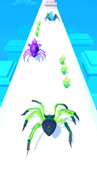 Spider Evolution Runner Game Mod Apk Unlimited Money v0.2.0 screenshot 2