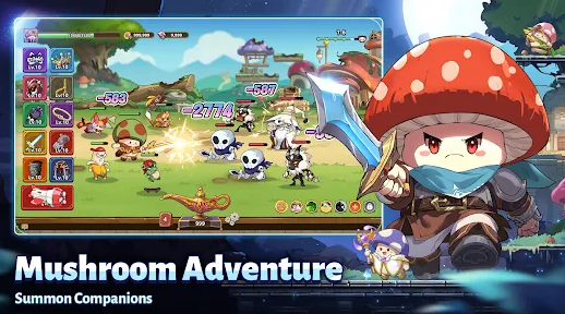 Legend of Mushroom Mod Apk Unlimited Everything v2.0.1 screenshot 2