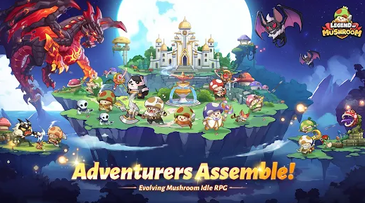 Legend of Mushroom Mod Apk Unlimited Everything v2.0.1 screenshot 4