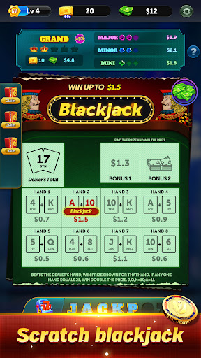 Fortune Scratch Life Earn cash Mod Apk Free Coins