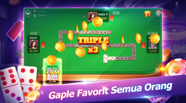 Domino QiuQiu 99 QQ Gaple Slot mod apk unlimited money v1.23.0 screenshot 1