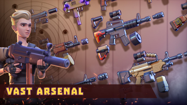 Timeless Raid mod apk unlocked all weapons and max level