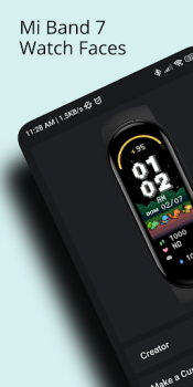 Mi Band 7 Watch Faces mod apk premium unlocked latest version v1.1.1 screenshot 3