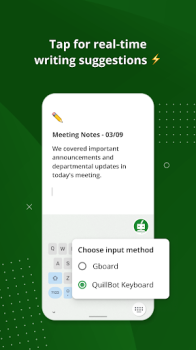 QuillBot AI Writing Keyboard mod apk download v1.1.6 screenshot 1
