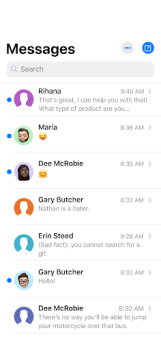 AI Messages OS 17 Messenger mod apk premium unlocked v15.5.9 screenshot 2