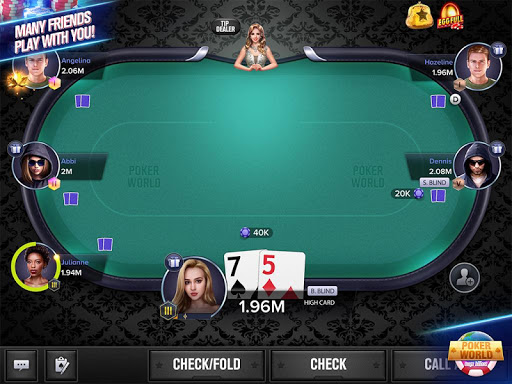 Poker World Mega Billions mod apk unlimited chipsͼƬ1