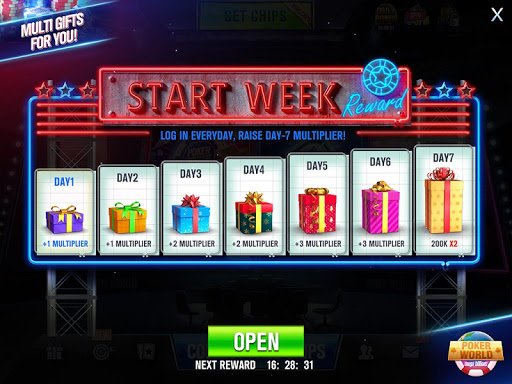 Poker World Mega Billions mod apk unlimited chips