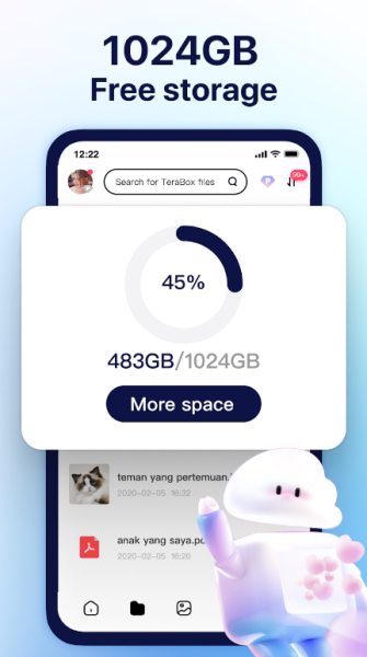 TeraBox Mod Apk 3.24.5 Premium Unlocked No Ads Latest Version