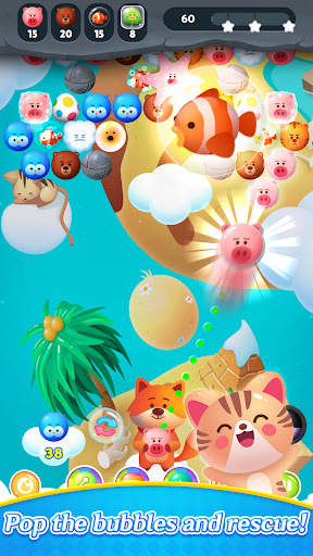 Bubble Shooter Animals Pop mod apk unlimited money
