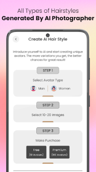 CutAI AI Hair Style Changer mod apk premium unlocked v1.9 screenshot 2