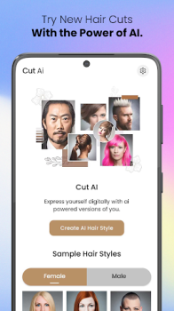 CutAI AI Hair Style Changer mod apk premium unlocked v1.9 screenshot 3