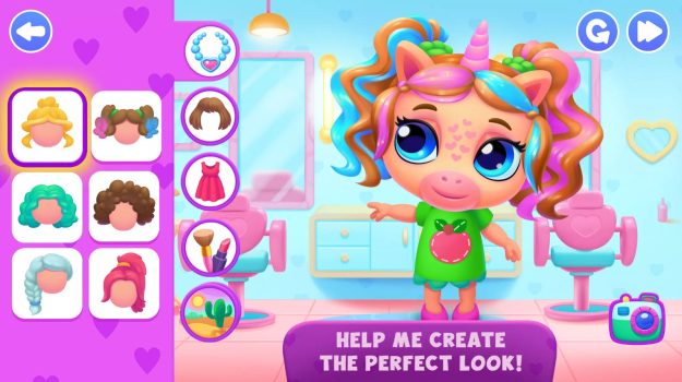 Unicorn Dress up games kids apk download for android v1.0.0 screenshot 2