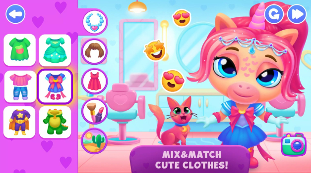 Unicorn Dress up games kids apk download for android v1.0.0 screenshot 3