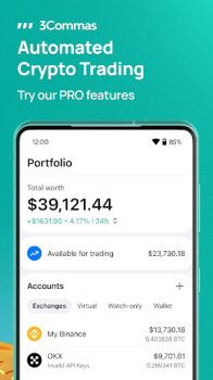 3Commas Crypto Trading Tools Apk Latest Version v1.6.3.4841 screenshot 2