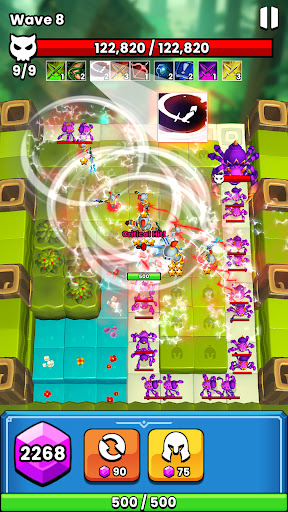 Luck Merge Defense mod apk unlimited money