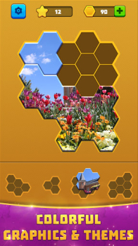 Hex Block Jigsaw mod apk unlimited money v2.0.4 screenshot 3