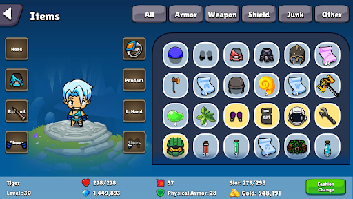 PhunStory 2D Online Mod Apk Unlimited Money