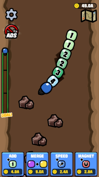 Drill Miner Dig and Merge mod apk unlimited money
