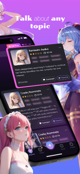 FallFor Love AI Character Mod Apk Premium Unlocked v3.0.7 screenshot 1