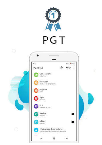 PGT GFX Launcher & Optimizer mod apk download latest version