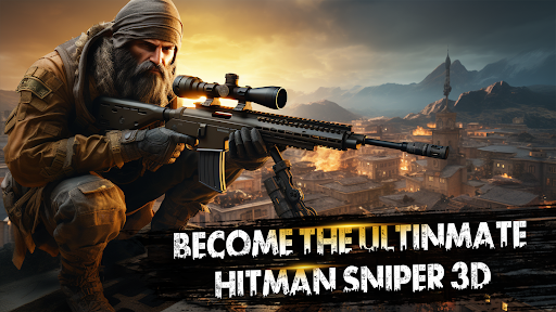 Sniper 3D Gun Shooting Games mod apk unlimited money and diamonds v1.0.4 screenshot 2