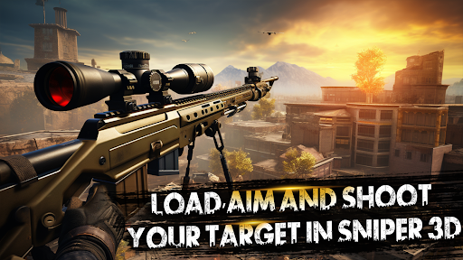 Sniper 3D Gun Shooting Games mod apk unlimited money and diamonds