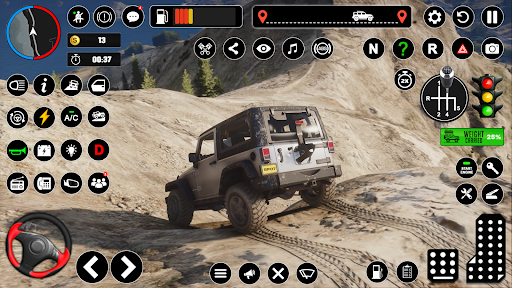 Offroad Jeep Driving & Parking mod apk 4.03 unlimited money