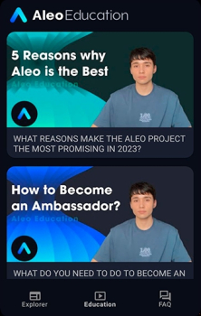 Aleo Mining calculator app latest version v2.0 screenshot 3