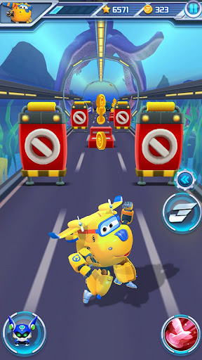 Super Wings Jett Run mod apk unlimited money and gems