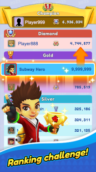 Subway Hero Run Mod Apk 1.16.13766 Unlimited Money and Diamonds Latest Version v1.16.13766 screenshot 3