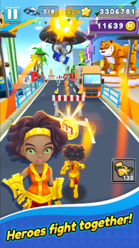 Subway Hero Run Mod Apk 1.16.13766 Unlimited Money and Diamonds Latest Version v1.16.13766 screenshot 2