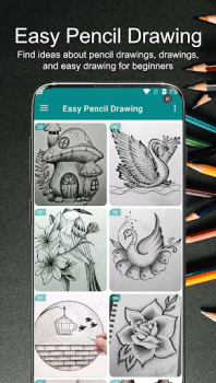 300+ Easy Pencil Drawing mod apk latest version v1.5.14 screenshot 1