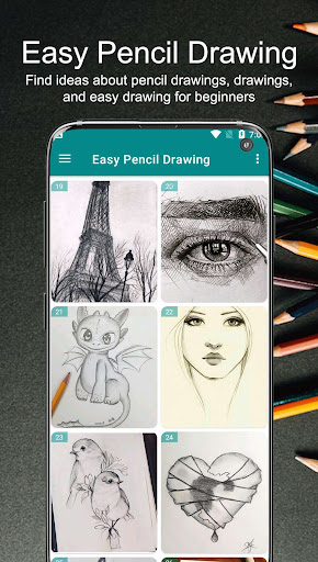 300+ Easy Pencil Drawing mod apk latest version