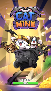 Cat Mine Galaxy Adventure mod apk unlimited money and gems v1.0.0 screenshot 4