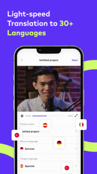 Ollang AI AI Video Translator Mod Apk Download v2.2.2 screenshot 2