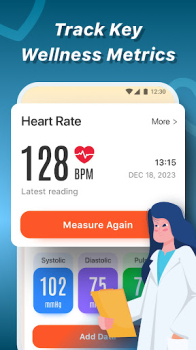 Heart Rate & Blood Pressure Mod Apk Download v1.0.2 screenshot 3