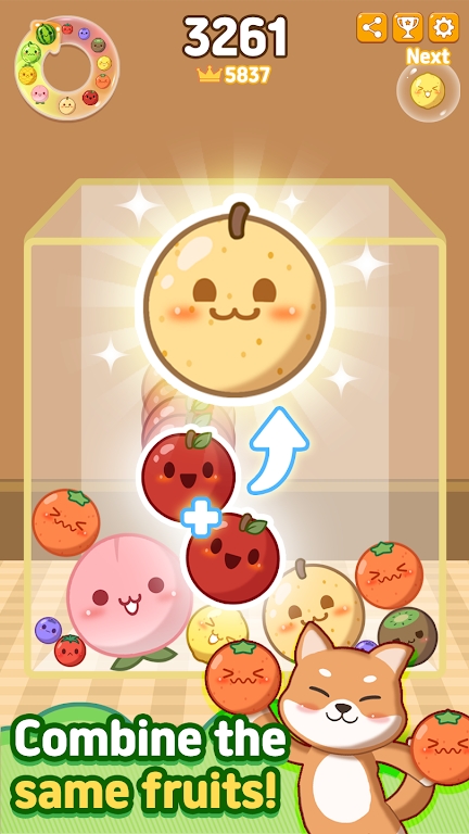 PupFruit Merge Mania apk download for androidͼƬ2