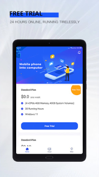 Cloud PC mod apk unlimited time free download v1.2.9 screenshot 1