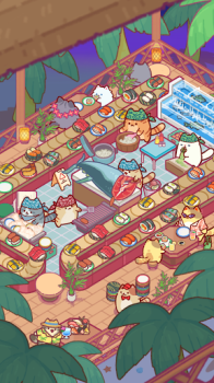 Cat Snack Bar Mod Apk 1.0.101 Unlimited Money and Gems Latest Version v1.0.101 screenshot 4