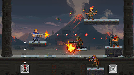 Gun Force Side scrolling Game mod apk download
