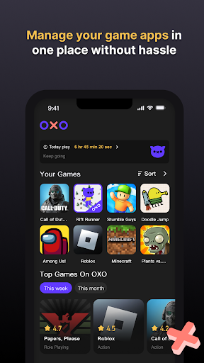 OXO Game Launcher mod apk 4.1.2 premium unlocked  4.1.2 screenshot 1